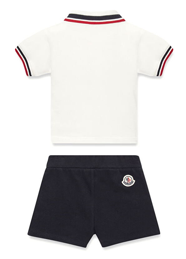 Moncler Lacivert Beyaz Erkek Çocuk 2li Set - 2