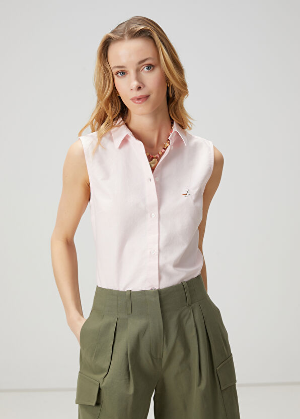Beymen Club Açık Pembe Oxford Gömlek - 2
