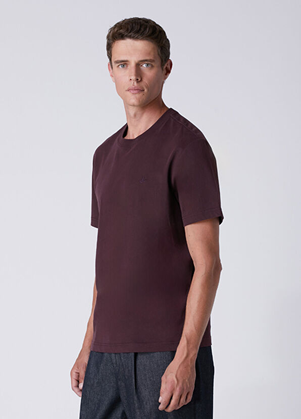 Beymen Club Relax Fit Mürdüm Suprem T-shirt - 4