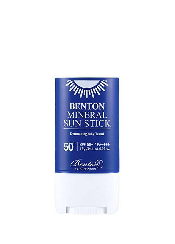 Benton Mineral Sun Stick SPF50 PA++++ %100 Fiziksel Vegan Stick Güneş Koruyucu 15 gr - 1
