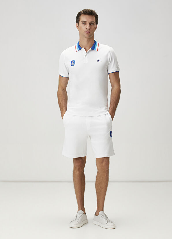 Beymen Club x Anadolu Efes Beyaz Jersey Şort - 1