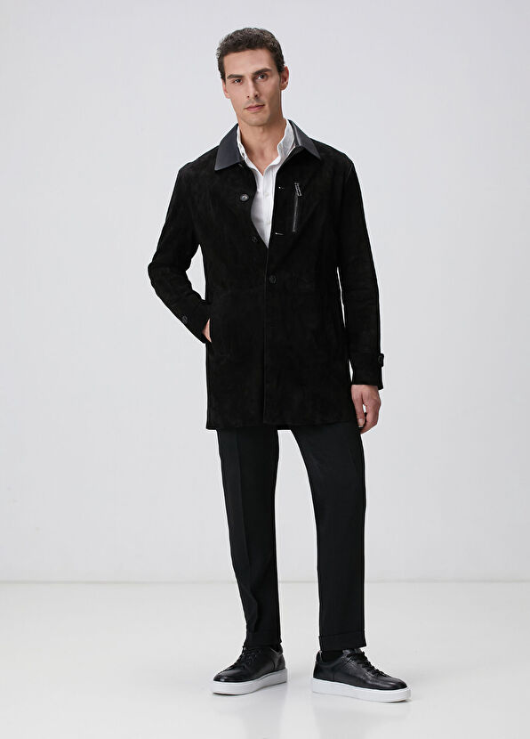 Beyaz Gofre Desenli Gömlek - Görsel 4