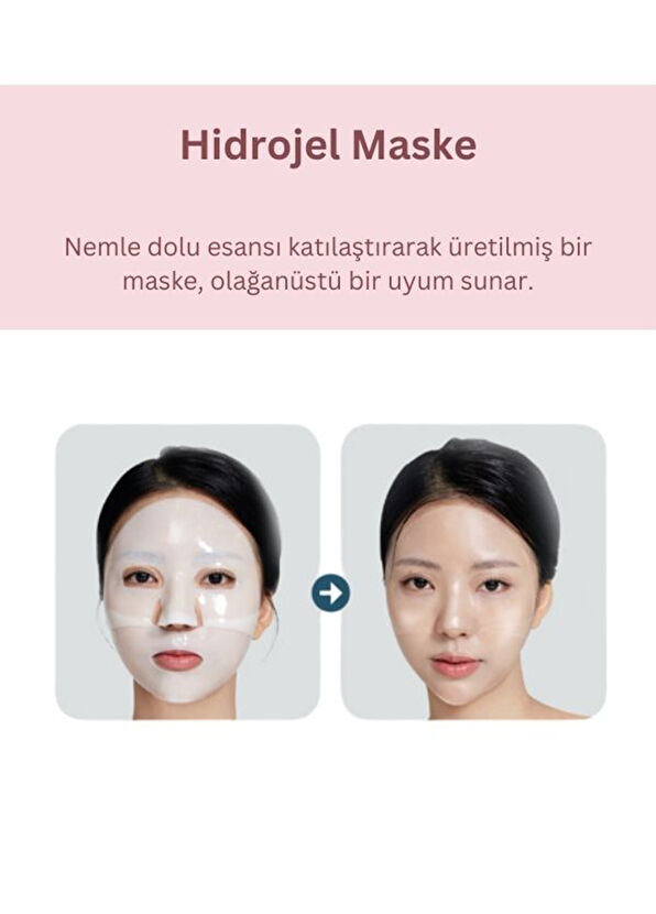 Dermal Seoulface Kolajen Hydrojel Besleyici Şeffaflaşan 5 Adet Eriyen Yüz Maskesi 34 gr  - 4