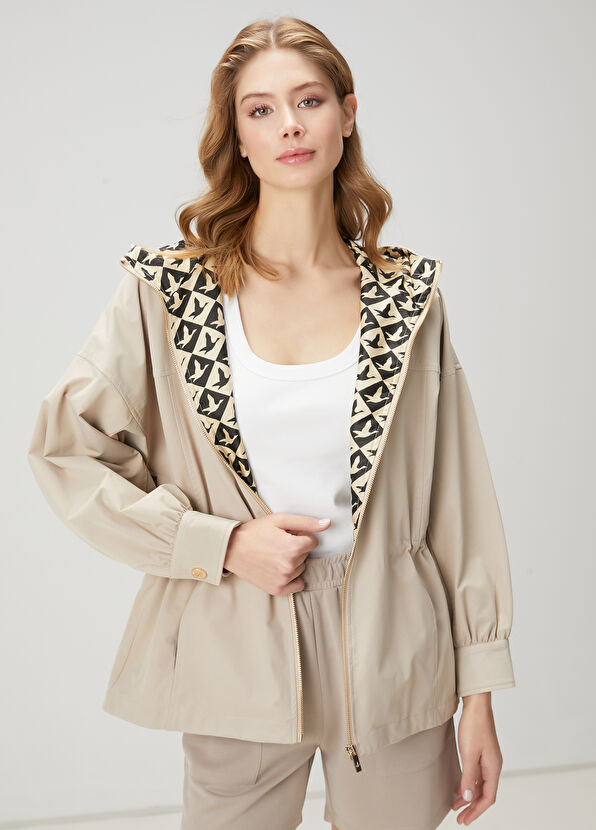 Beymen Club Beige Hooded Jacket - 4