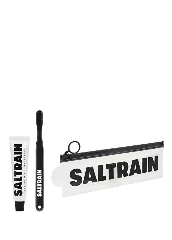 Saltrain Strong Mint Diş Macunu + Diş Fırçası Seyahat Seti - 3