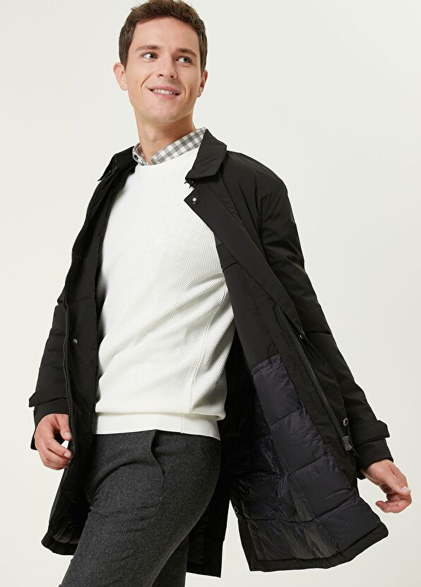 Beymen Club Siyah Pardösü - 2