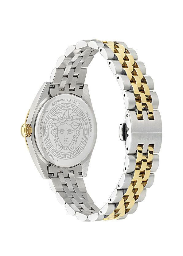 VRSCVE8I00424 Altın Metalik Gri Kadın Kol Saati - Görsel 4