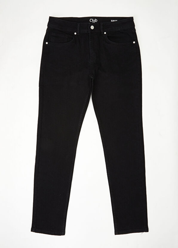 Beymen Club Slim Fit Siyah Jean Pantolon - 4