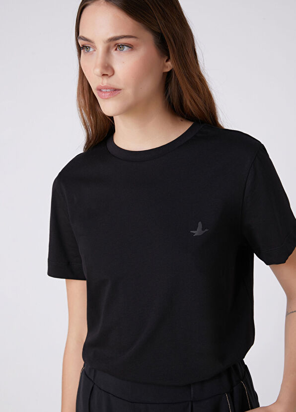 Beymen Club Black Basic T-shirt - 2