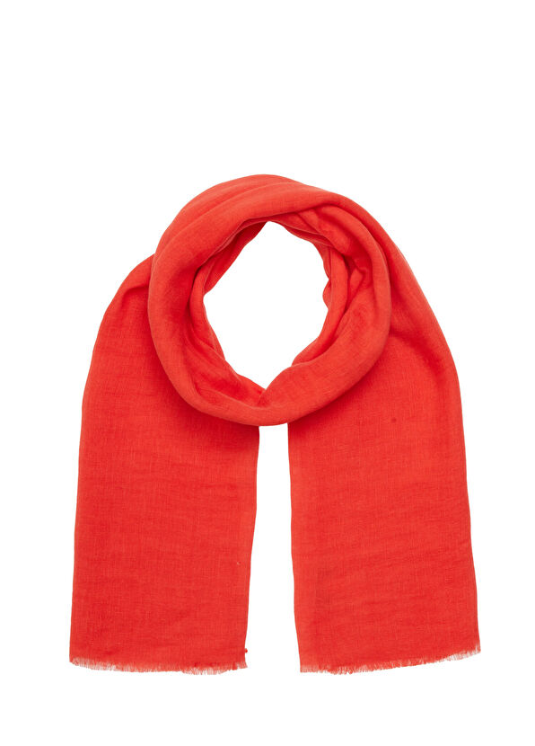 Beymen Club Pomegranate Flower Women's Linen Shawl - 4