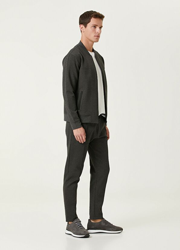 Beymen Club Gri Jersey Bomber Ceket - 3