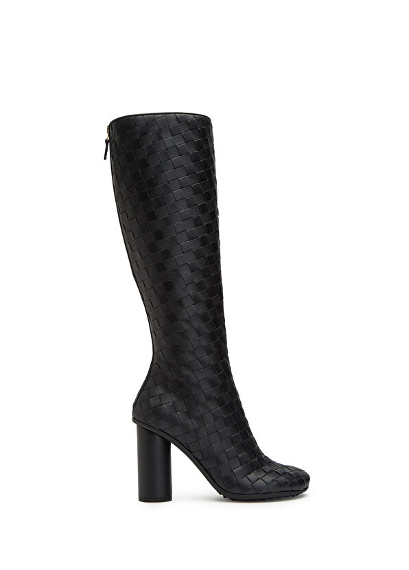 Siyah Kadın Deri Çizme - Görsel 2