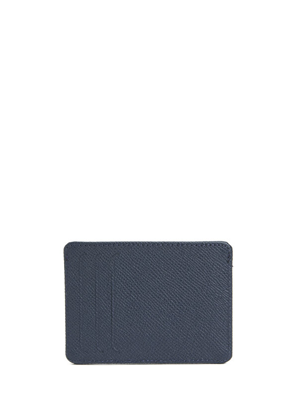 Beymen Club Navy Blue Mens Leather Card Holder - 2