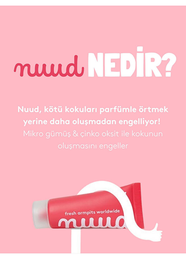 Nuud Starter Pack Natural Deodorant Cream 15 ml - 2