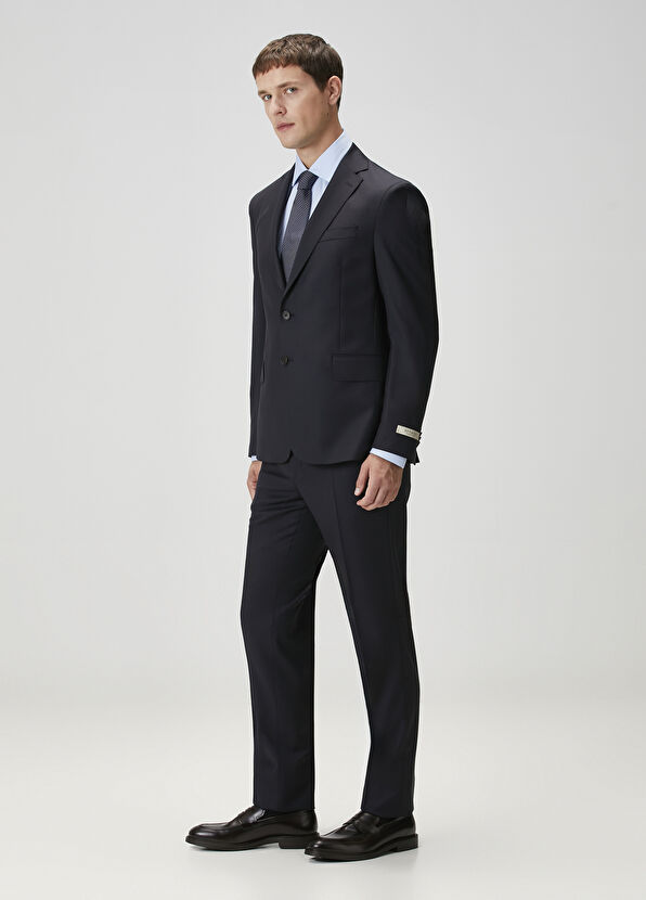 Lacivert Yün Takım - Görsel 6