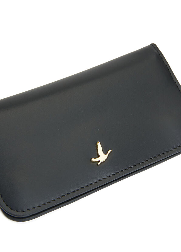 Beymen Club Black Womens Leather Card Holder - 4