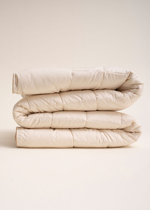 Penelope Wooly Pure Serisi %100 İngiliz Yünü Dolgulu Pamuk Kumaş Bebek Yorganı - 2