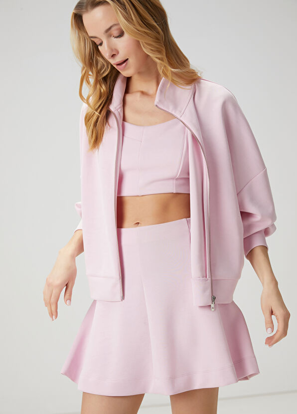 Beymen Club Pembe Mini Çan Etek - 1