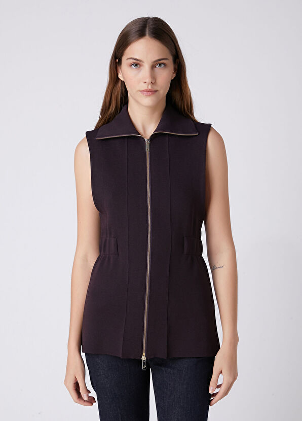Beymen Club Mürdüm Beli Lastikli Yelek - 4