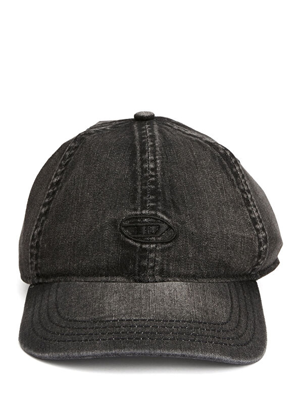 Diesel Antrasit Erkek Denim Şapka - 2