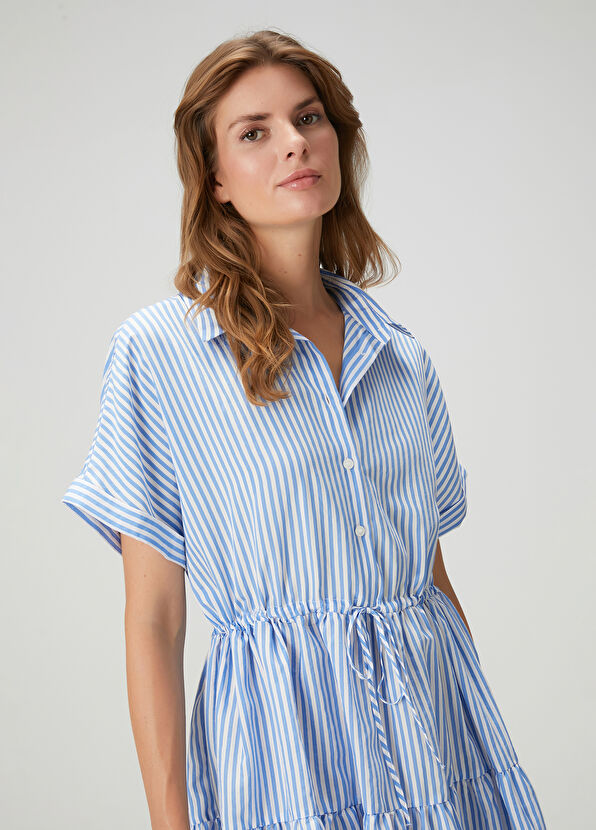 Beymen Club Saks White Mini Shirt Dress - 2