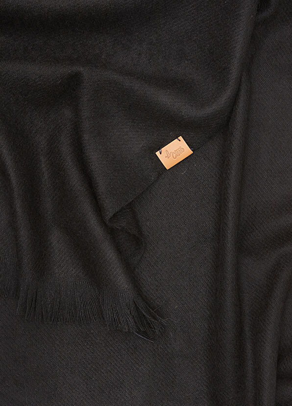 Beymen Club Siyah Püsküllü Erkek Atkı - 2