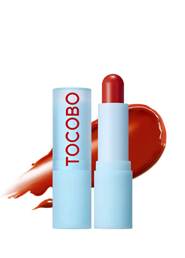 Tocobo Glass Tinted 013 Tangerine Red Peeling Etkili Parlatıcı Lip Balm 19 gr - 2