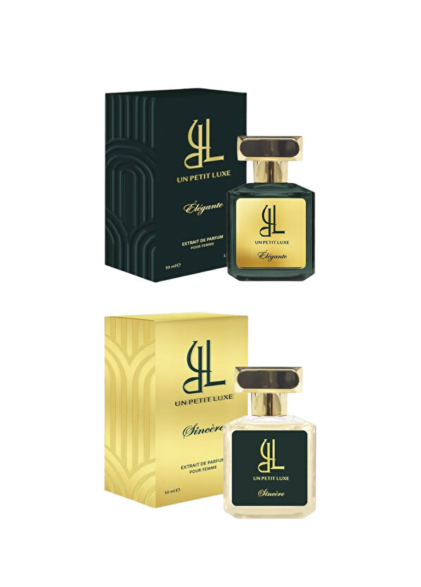 Un Petit Luxe Sincere & Elegante  Exclusive EDP Kadın 2'li Parfüm Seti  - 1