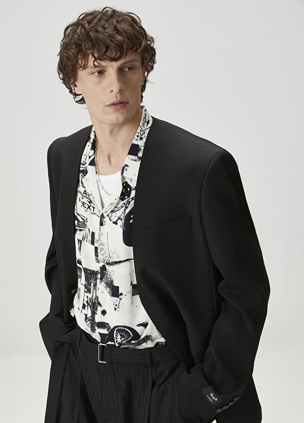 Academia White Ribbed Tank Top - 2