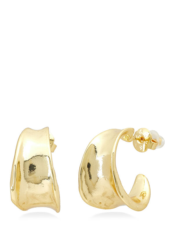 Beymen Club Gold Amorf Kadın Küpe - 1