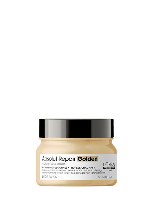 Loreal Professionnel Serie Expert Absolut Repair Resurfacing Golden Onarıcı Maske 250 ml - 1