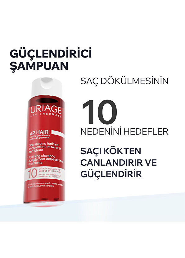 Uriage Ap Hair Saç Dökülmesini Engelleyen Şampuan 200 ml - 2
