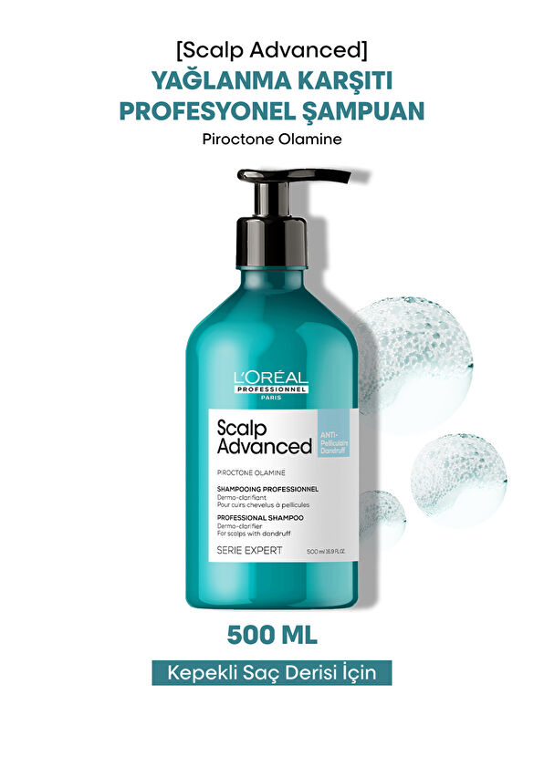 Loreal Professionnel Serie Expert Scalp Advanced Kepek Karşıtı Profesyonel Şampuan 500 ml - 2