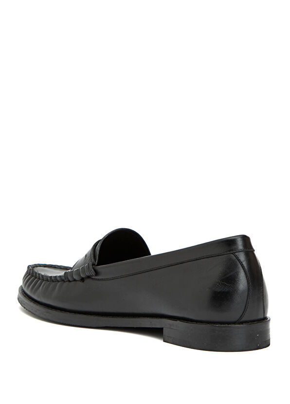 Beymen Club Siyah Kadın Deri Loafer - 3