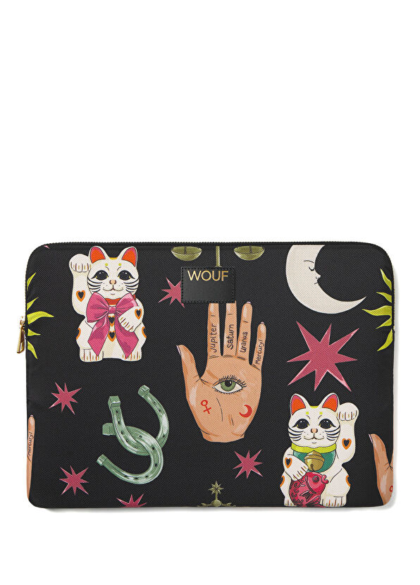 Fortuna 13" 14" Baskılı Kadın Laptop Kılıfı - Görsel 2