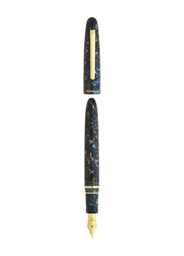 Esterbrook Esterbrook Estie Nouveau Bleu Medium Tip Gold Fountain Pen - 2