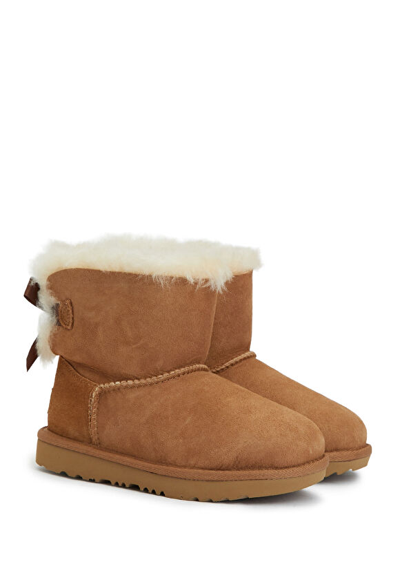 Ugg Mini Bailey Bow II Kız Çocuk Süet Bot - 2