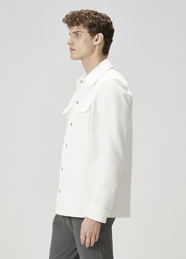 Beymen Club Beyaz Dış Gömlek - 2