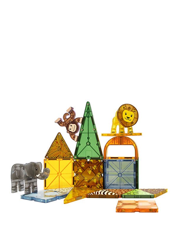 Magna-Tiles Safari Seti 25 Parça Oyun Seti - 3