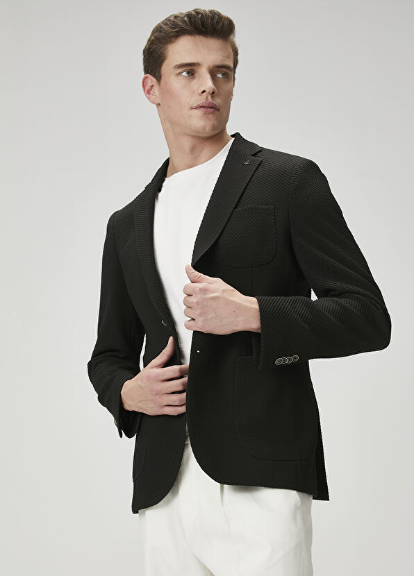 Beymen Club Black Knitted Jacket - 2