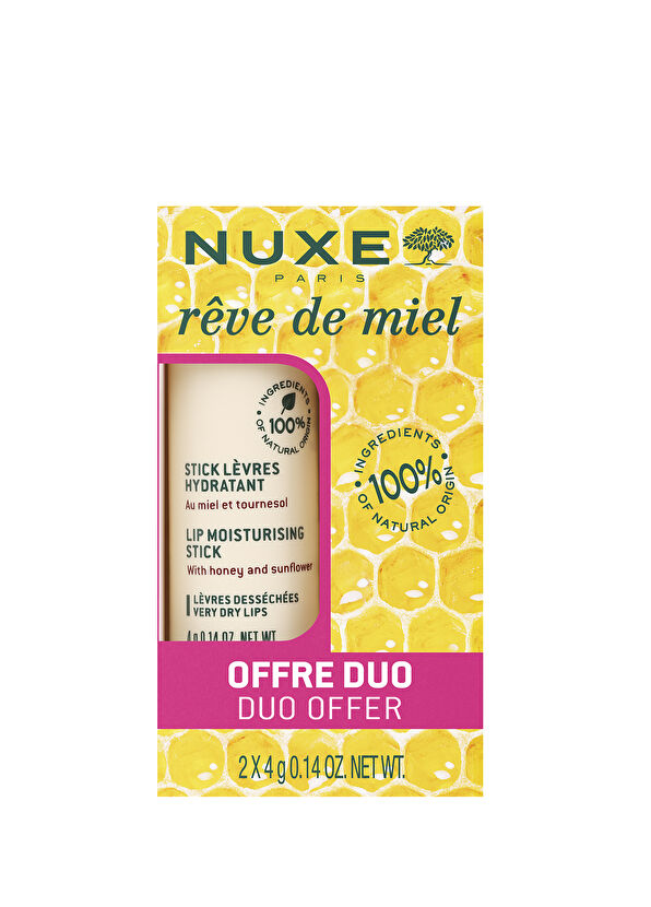 Nuxe Reve de Miel Moisturizing and Protective Lip Care 2 x 4 g - 2