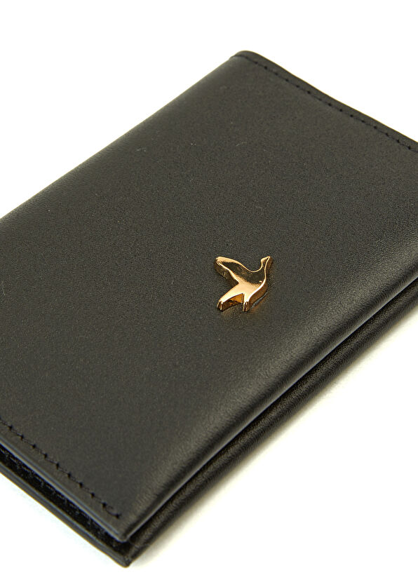 Beymen Club Siyah Kapaklı Kadın Deri Kartlık - 4