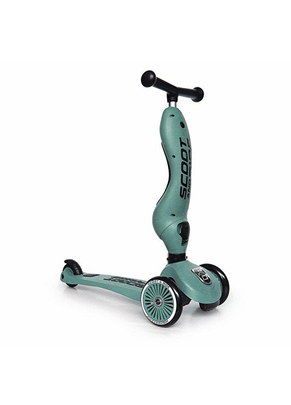 Scoot And Ride Highwaykick 1 Seat Green Child Scooter - 3