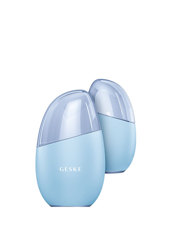 Geske Mavi Sıkılaştırıcı Temizleyici ve Masaj Aletli 5'li Cilt Bakım Cihazı Seti - 4