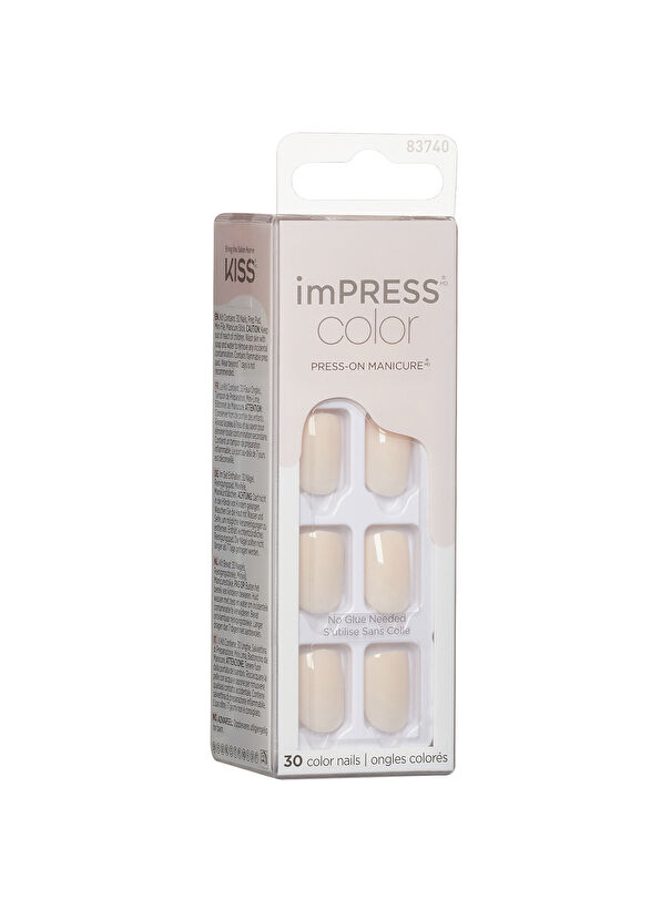 Impress Color Nude Self-Adhesive Short Fake Nail - 2