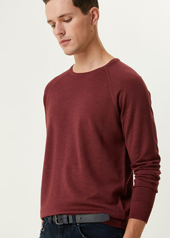 Beymen Club Bordo Yün Kazak - 2