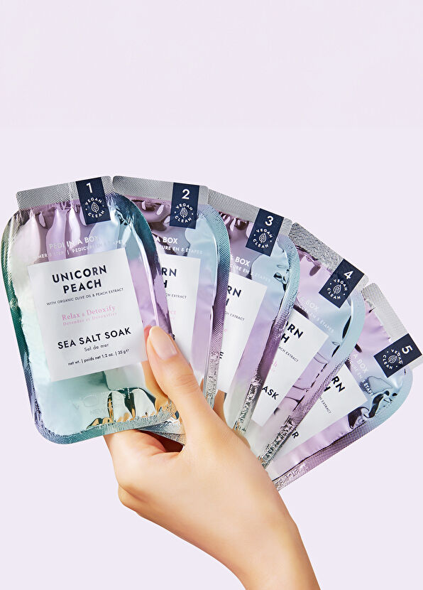 Voesh New York Pedi In A Box Glimmer Unicorn 5 Adımlı Pedikür Seti - 3