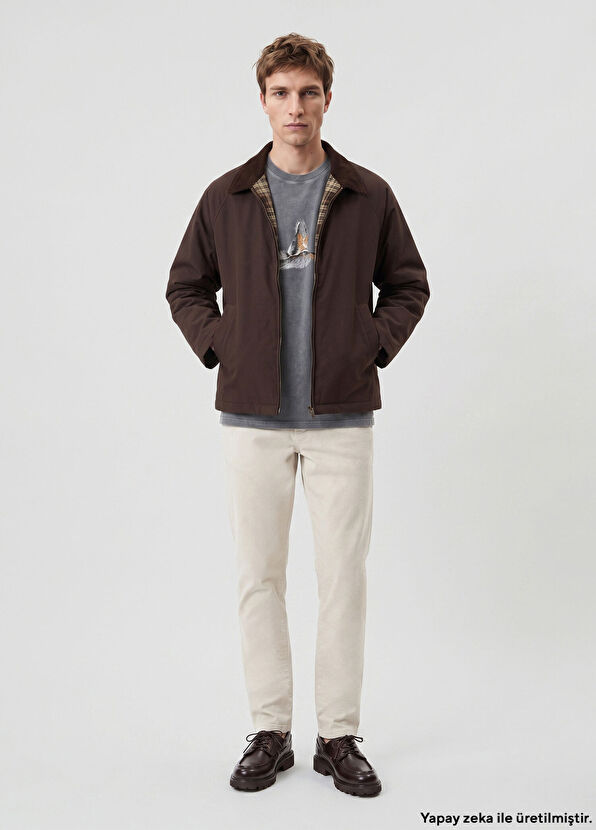 Beymen Club Regular Fit Beige Slim Chinos - 1