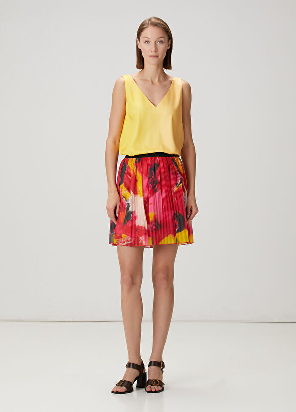 Beymen Club Sarı V Yaka Bluz - 2