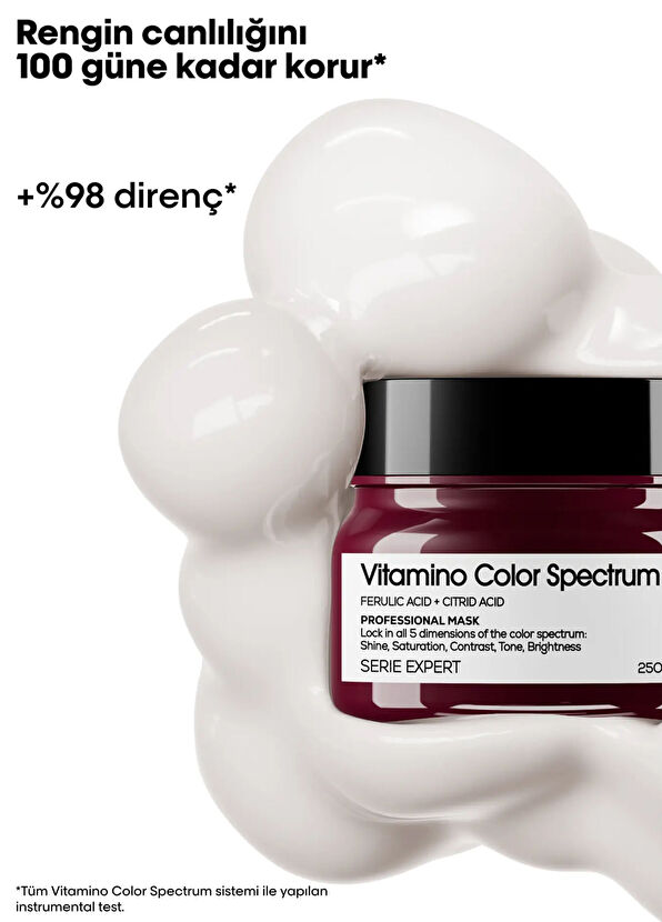 Loreal Professionnel Paris Serie Expert Vitamino Color Spectrum Strengthening Hair Mask for Colored Hair 250 ml - 2